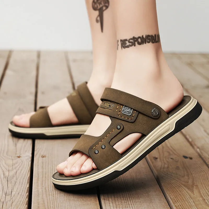 Outdoor Latex Cushioned Buckle Sandals