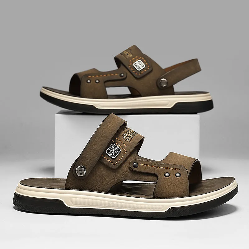 Outdoor Latex Cushioned Buckle Sandals