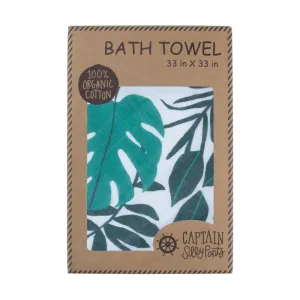 Palm Leaf Hooded Towel