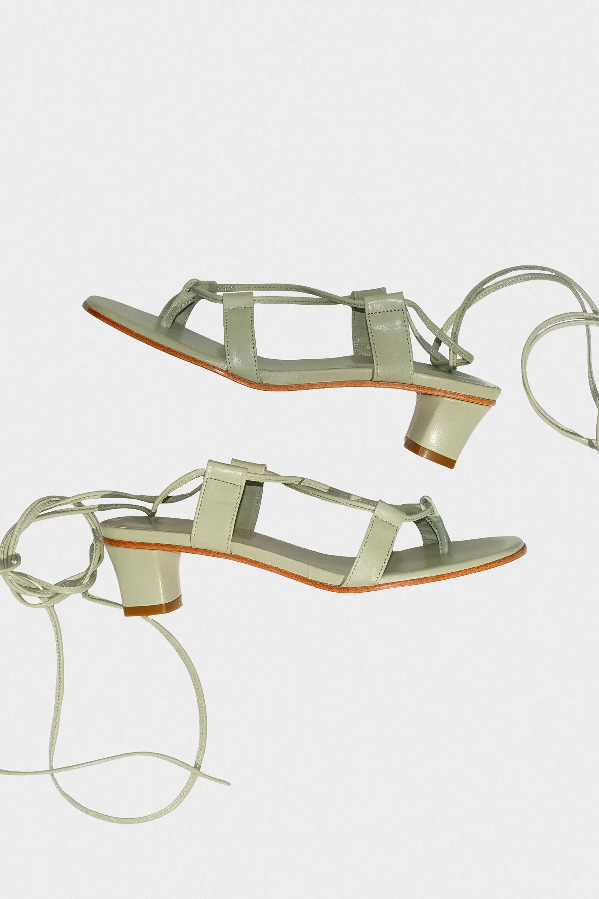 Pavone Heel in Sage