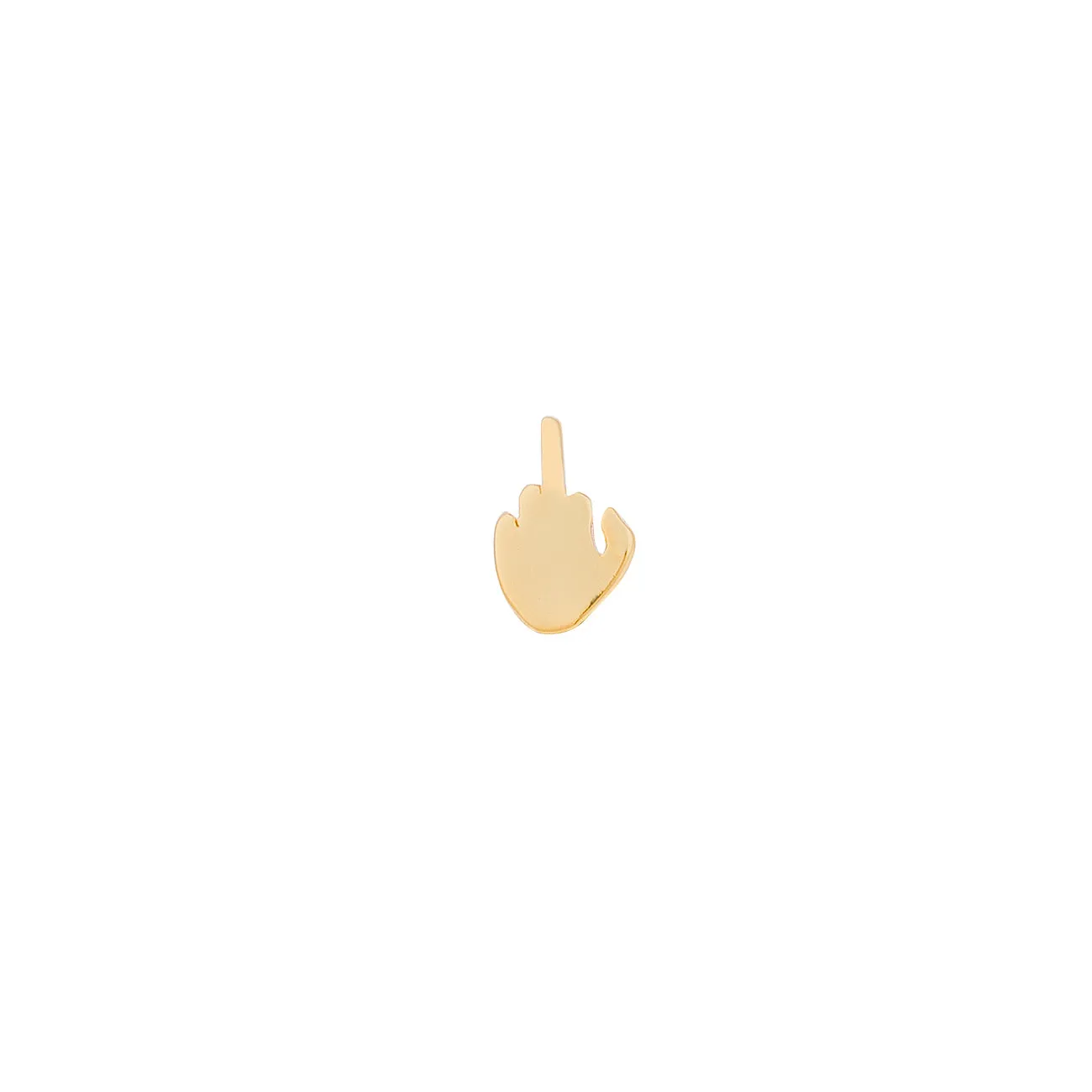 PENDIENTE PIERCING FLIP OFF