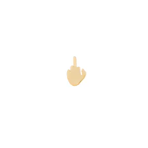 PENDIENTE PIERCING FLIP OFF