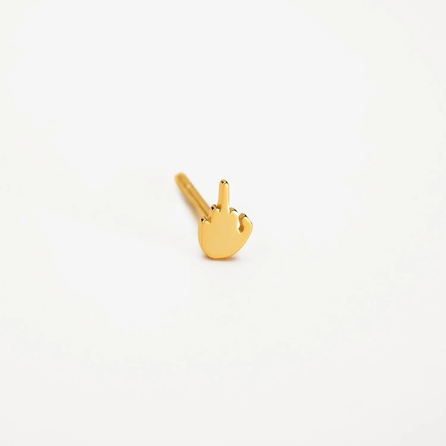 PENDIENTE PIERCING FLIP OFF