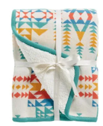 Pendleton Sherpa Stroller Blanket