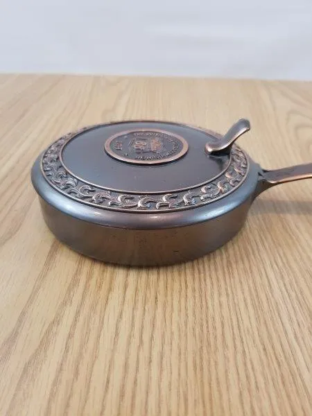 Phillips 66 1959 Service Station Award Bronze Embossed Silent Butler Ashtray