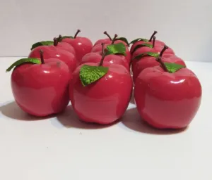 Plastic Decorative Apple's
