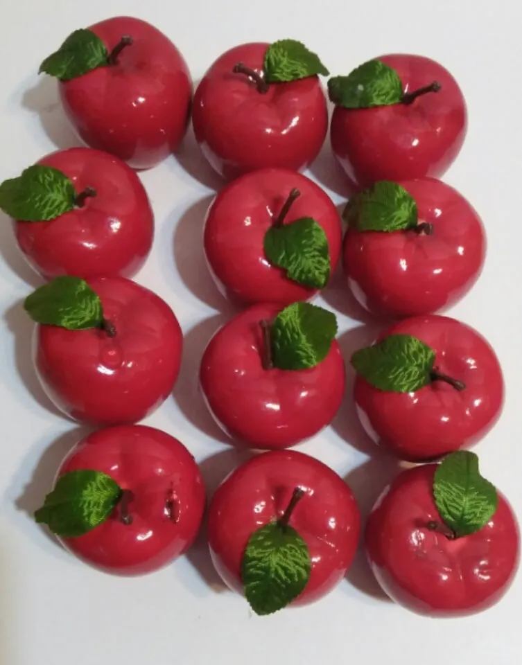 Plastic Decorative Apple's