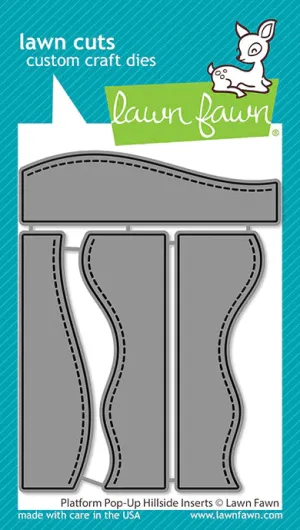 Platform Pop-Up Hillside Inserts LF2957 Lawn Fawn