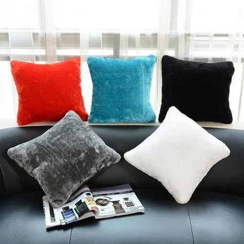 Plush Cushion Covers