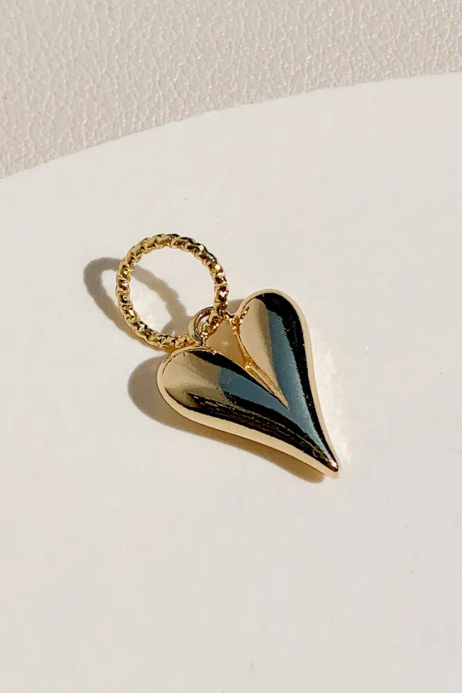 Pointed Heart Charm