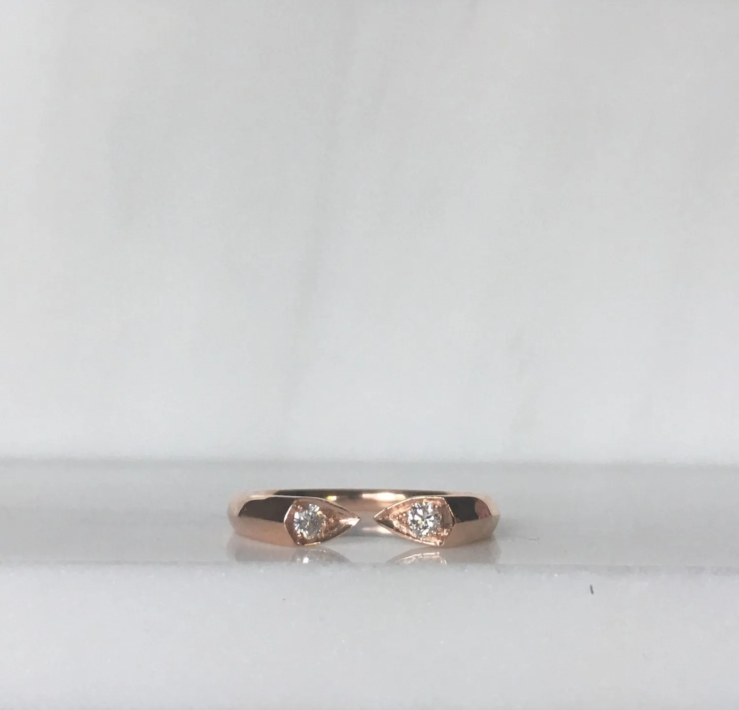 Pointed Peak Cuff Ring