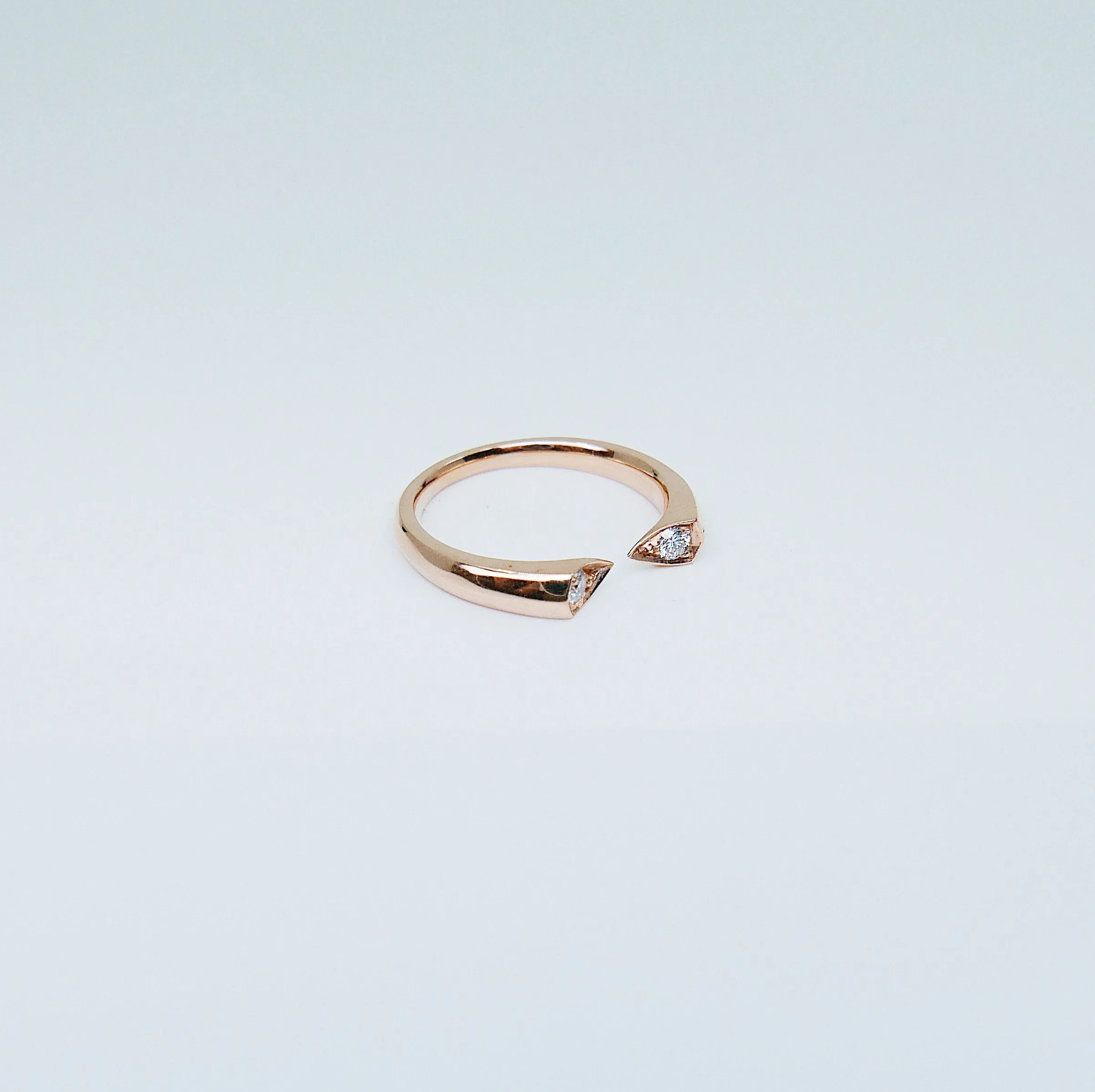 Pointed Peak Cuff Ring