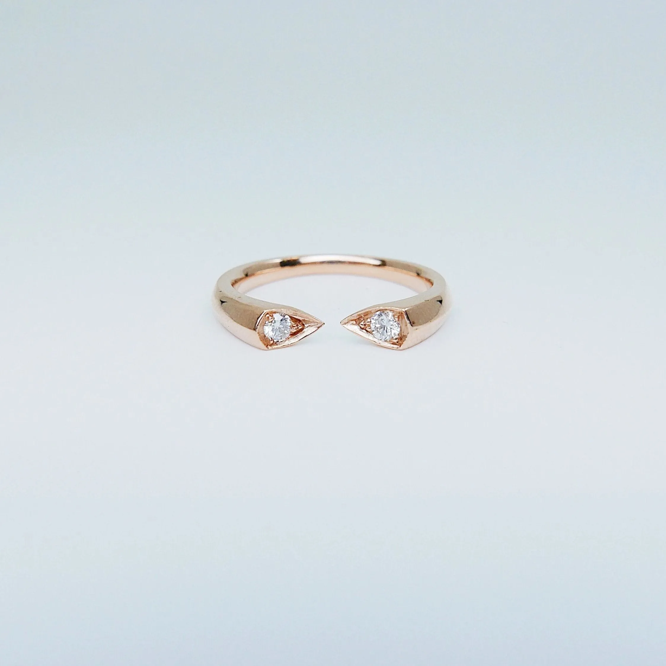Pointed Peak Cuff Ring