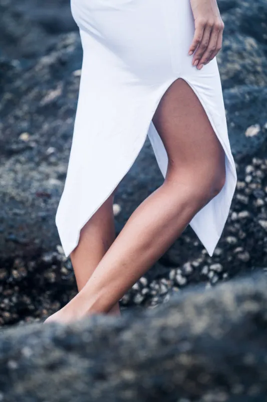 Pointed Pencil Skirt