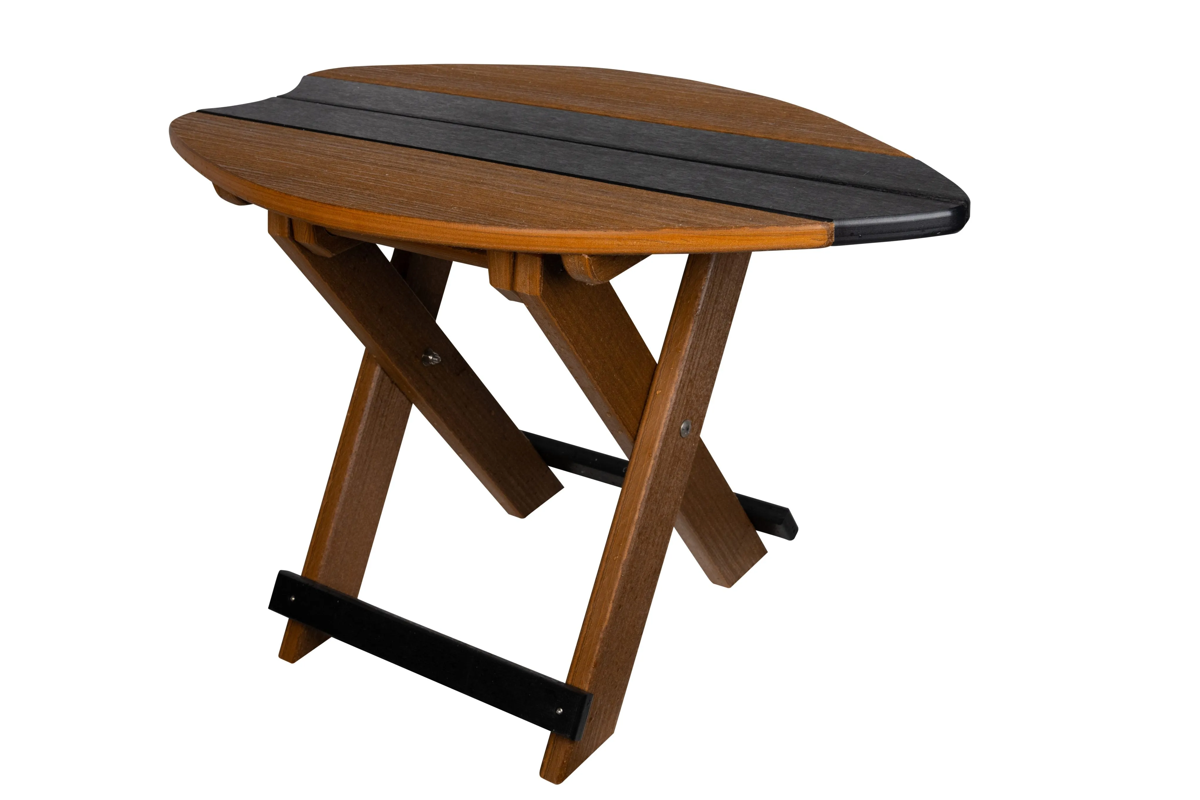 Poly Surf Board Folding End Tables