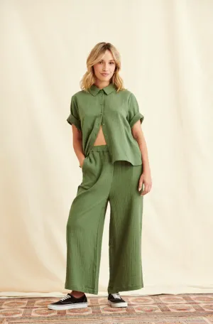 Poppi Pants- Green SALE