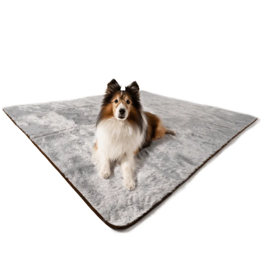 PupProtector™ Short Fur Waterproof Throw Blanket - Grey