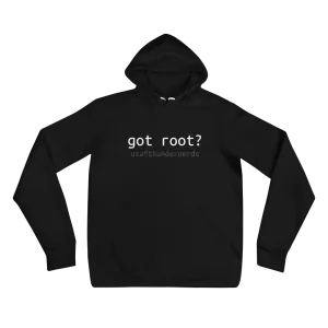 "got root?" - Athletic Long-Sleeved Hoodie