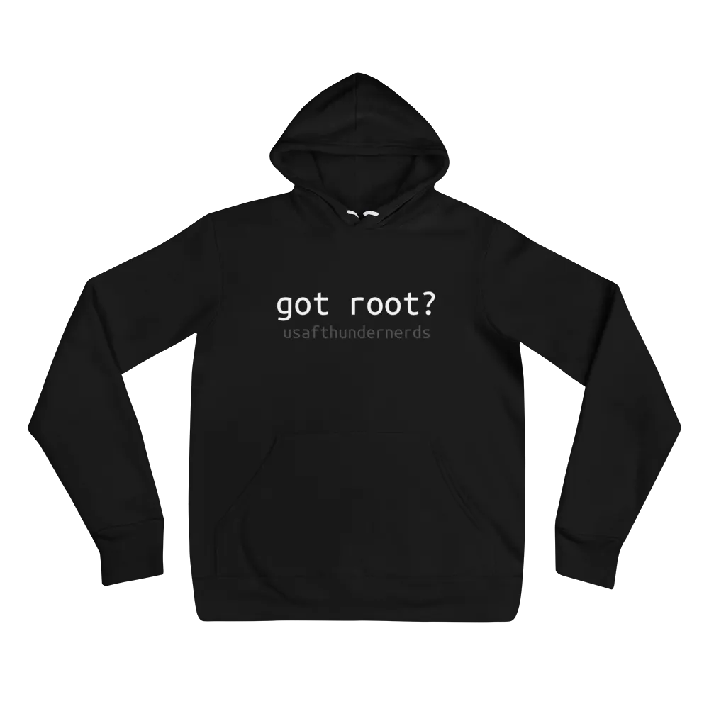 "got root?" - Athletic Long-Sleeved Hoodie