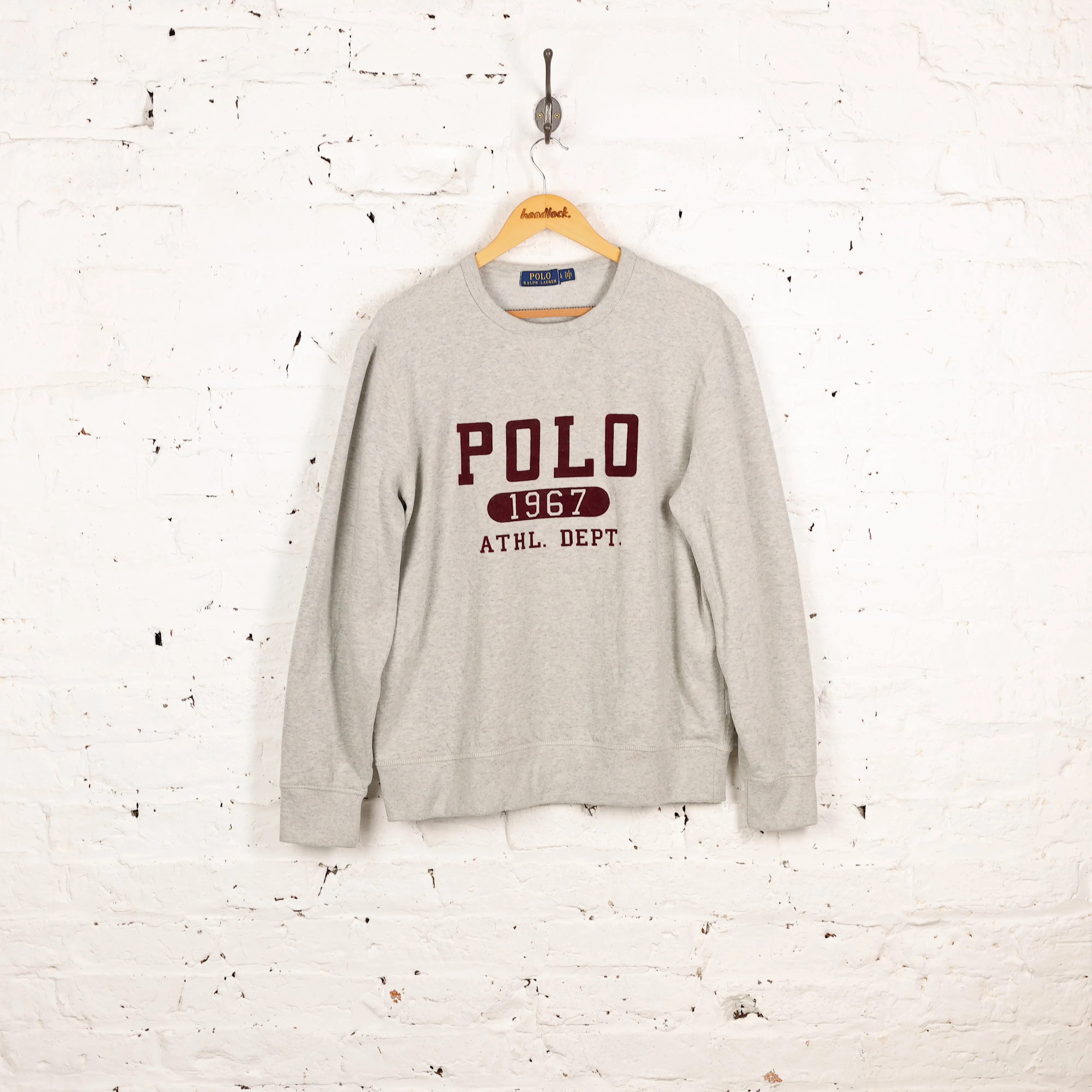 Ralph Lauren Polo Athletic Dept Sweatshirt - Grey - L