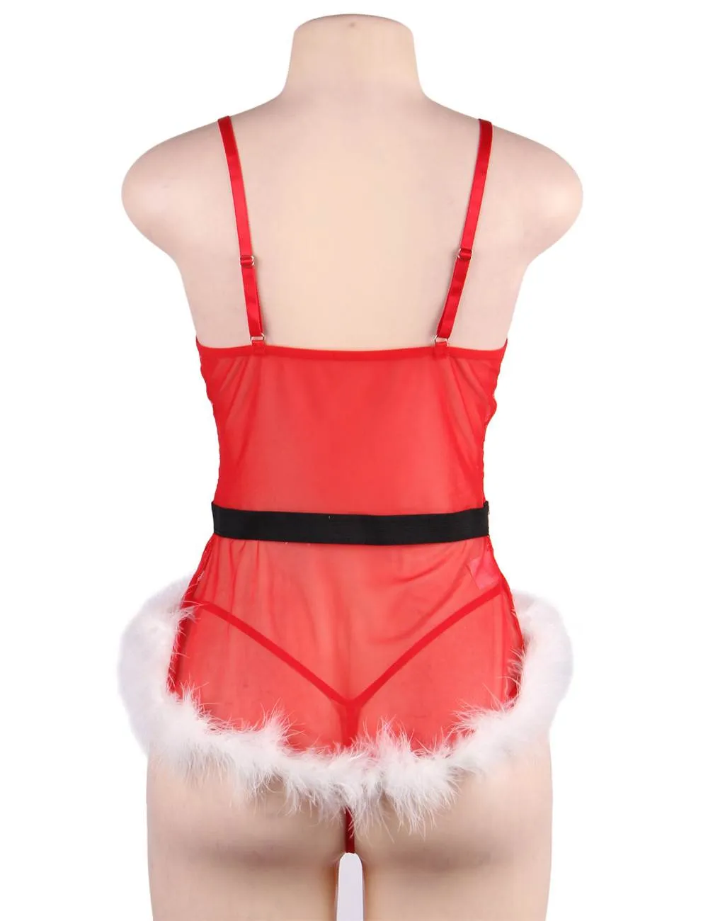 Red Christmas Egypt Plush Decoration Romper Costume Teddy