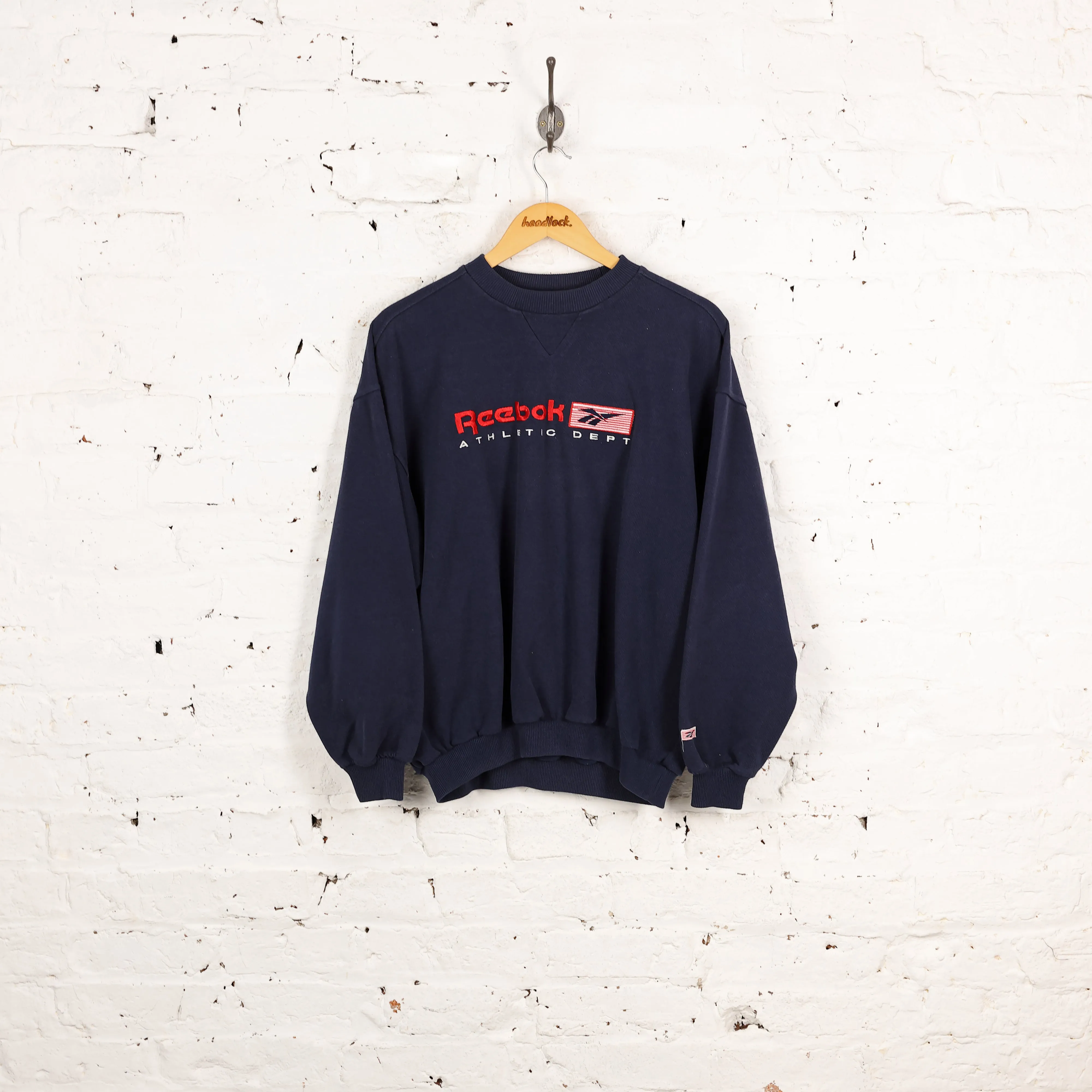 Reebok Athletic Dept 90s Sweatshirt - Blue - S