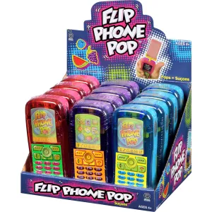 Regal - Pops Flip Phone Pop Ages 4  - Case - 12 x 30 g - Canadian Distribution