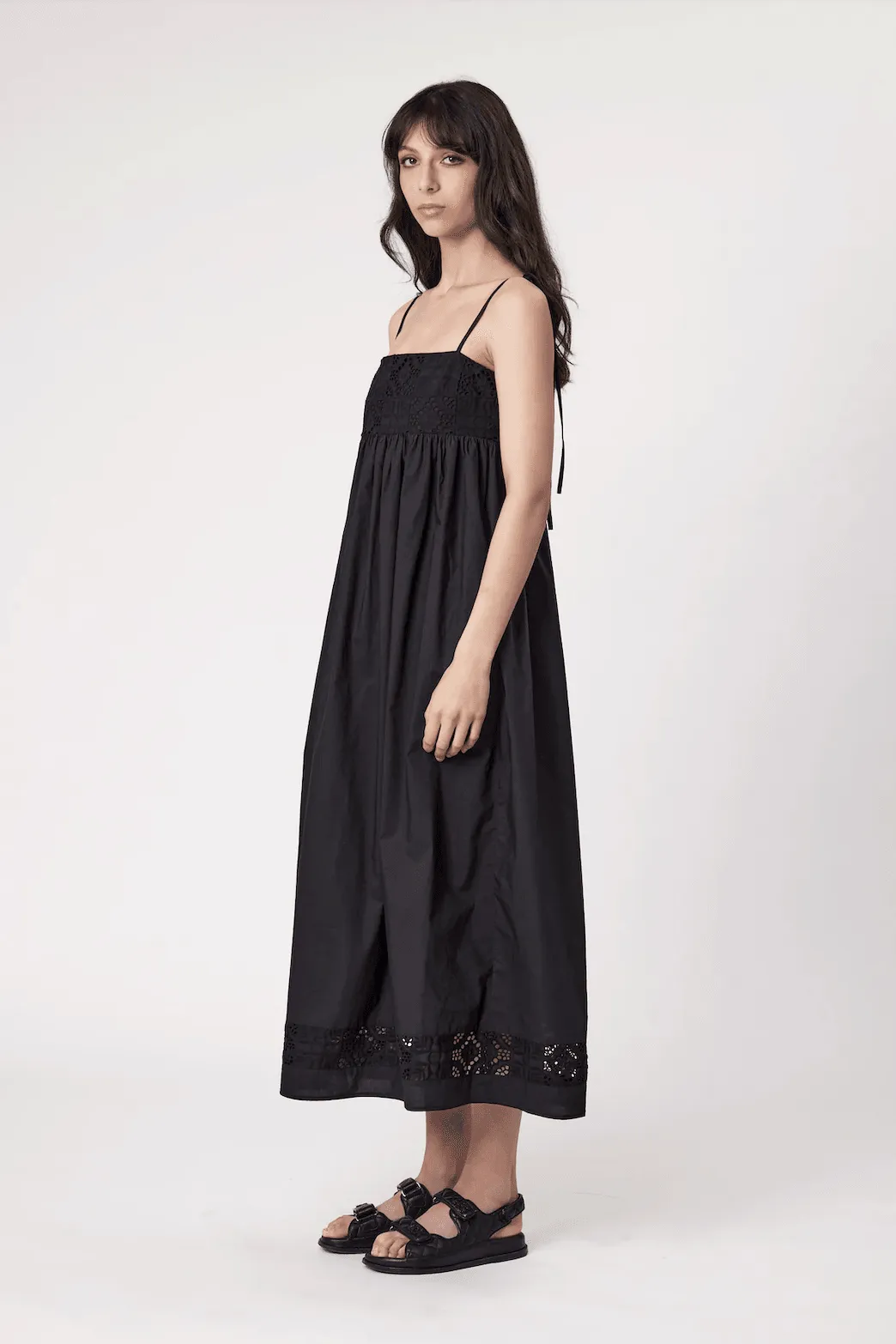 REMAIN Celia Maxi Dress - Black