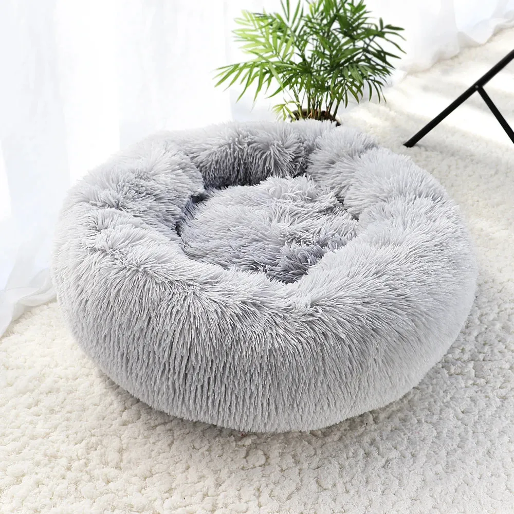Round  Plush Winter Bed