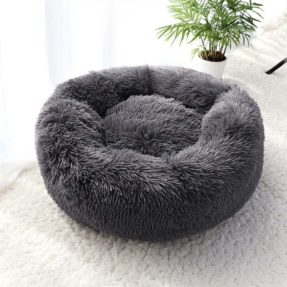 Round  Plush Winter Bed