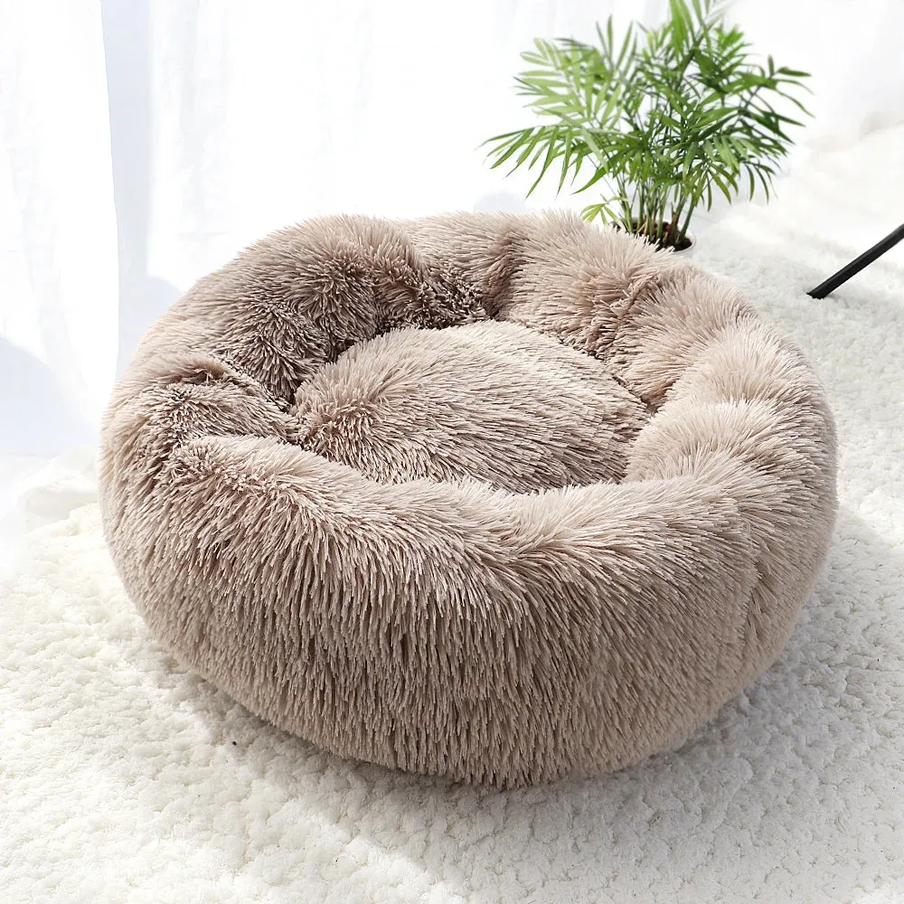 Round  Plush Winter Bed