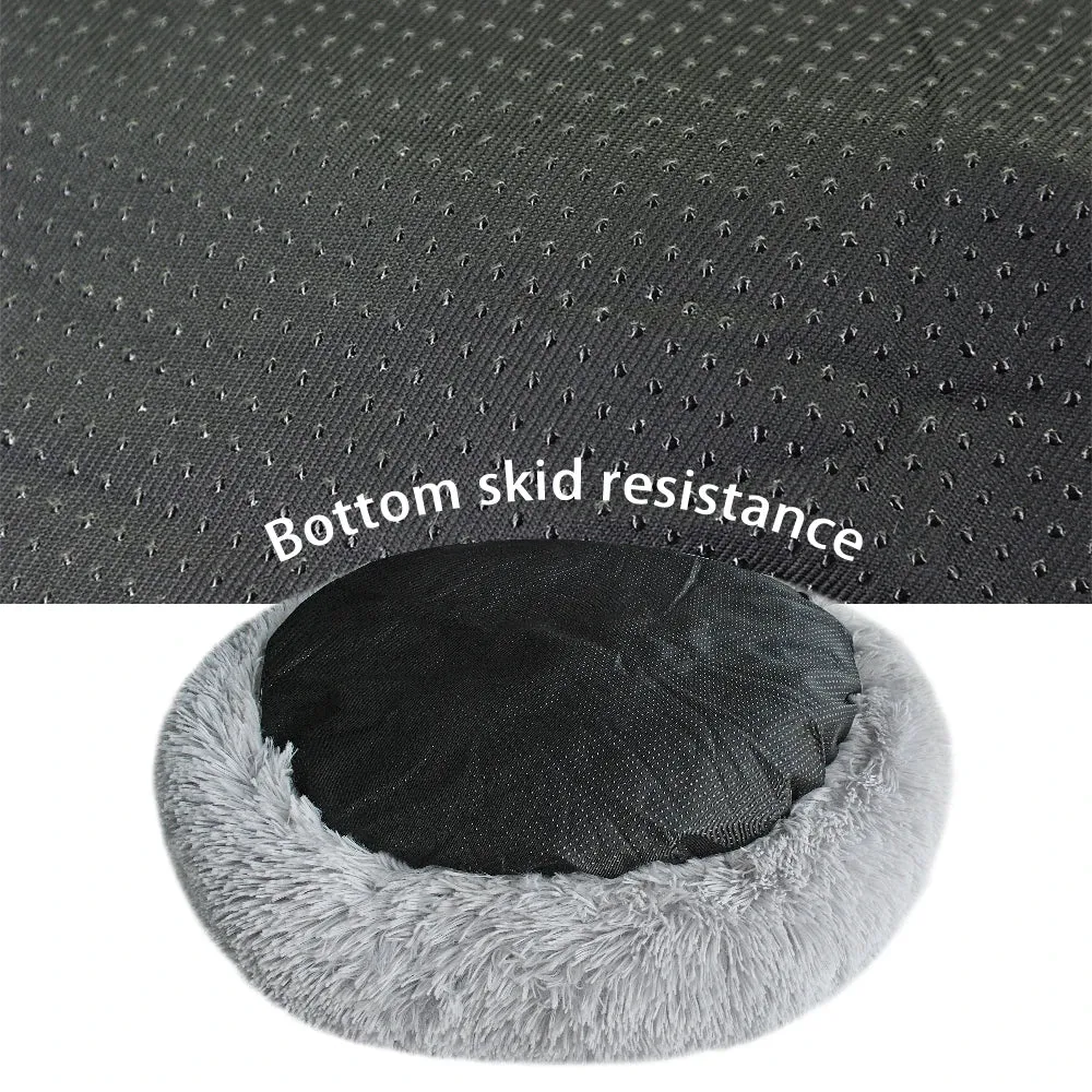 Round  Plush Winter Bed