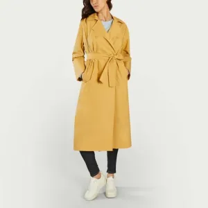 Samsøe Samsøe Lucille Trenchcoat in Curry Size XL