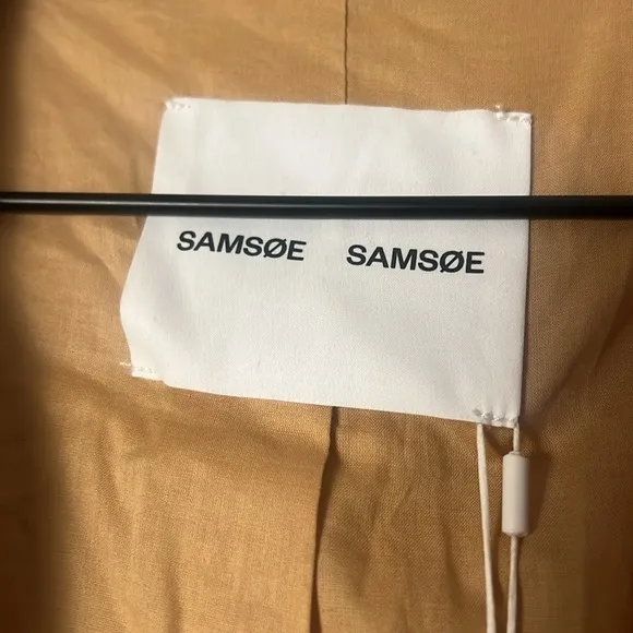 Samsøe Samsøe Lucille Trenchcoat in Curry Size XL