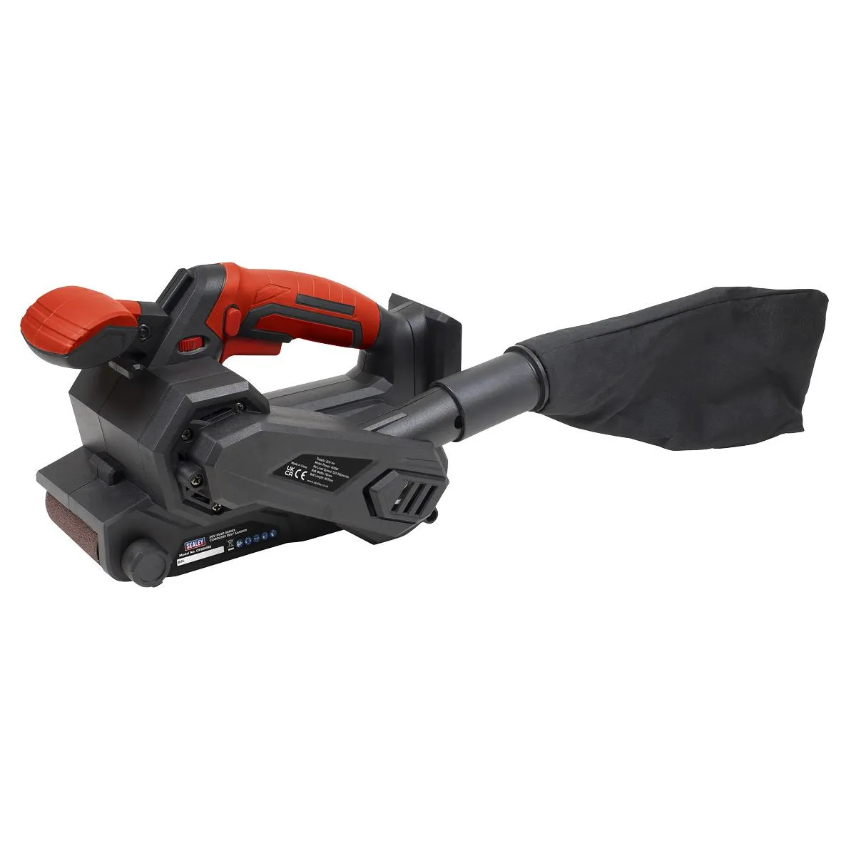 Sealey Cordless Belt Sander 20V SV20 Series 76mm - Body Only