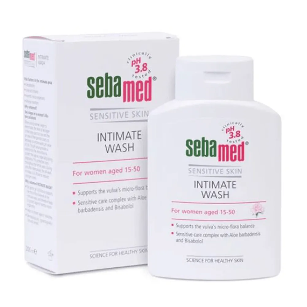 SEBAMED SENSITIVE SKIN INTIMATE WASH FOR WOMEN AGED 15-50 200ML