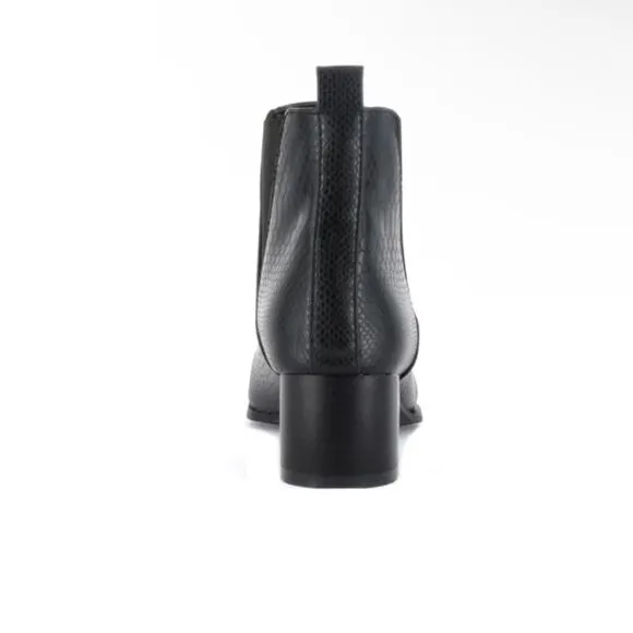 SEVEN7 Madison Python Pointed Bootie
