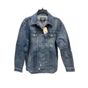 Silver Jeans Co. Selena Trucker Blue Denim Jean Jacket Small