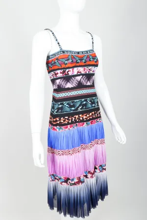 Soleil Stretch Tiered Butterfly Dress