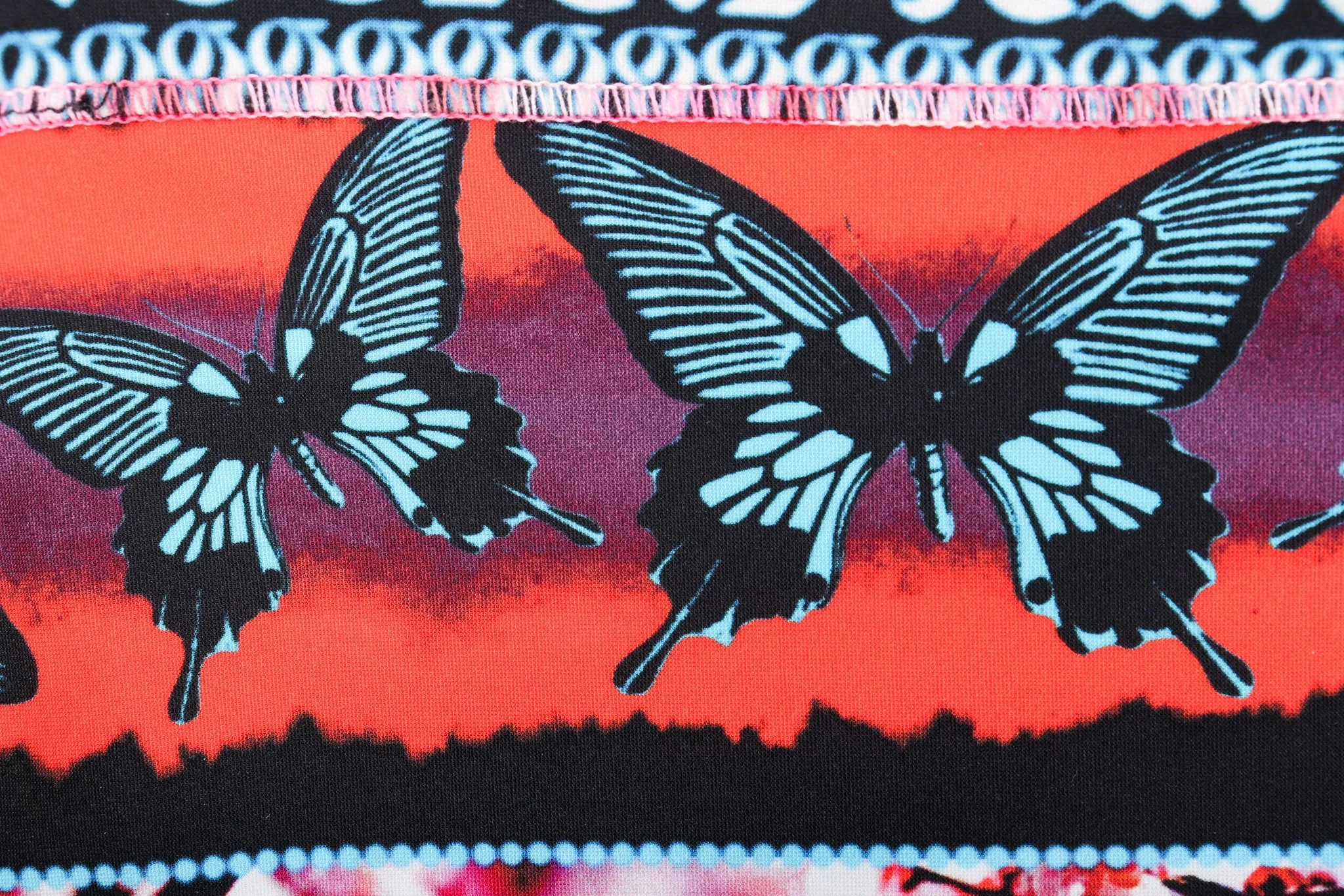 Soleil Stretch Tiered Butterfly Dress