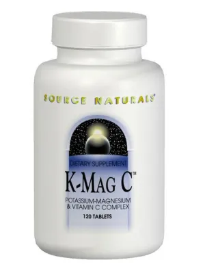 Source Naturals, K Mag C Potass/Mag/Vitamin C Complex, 60 ct