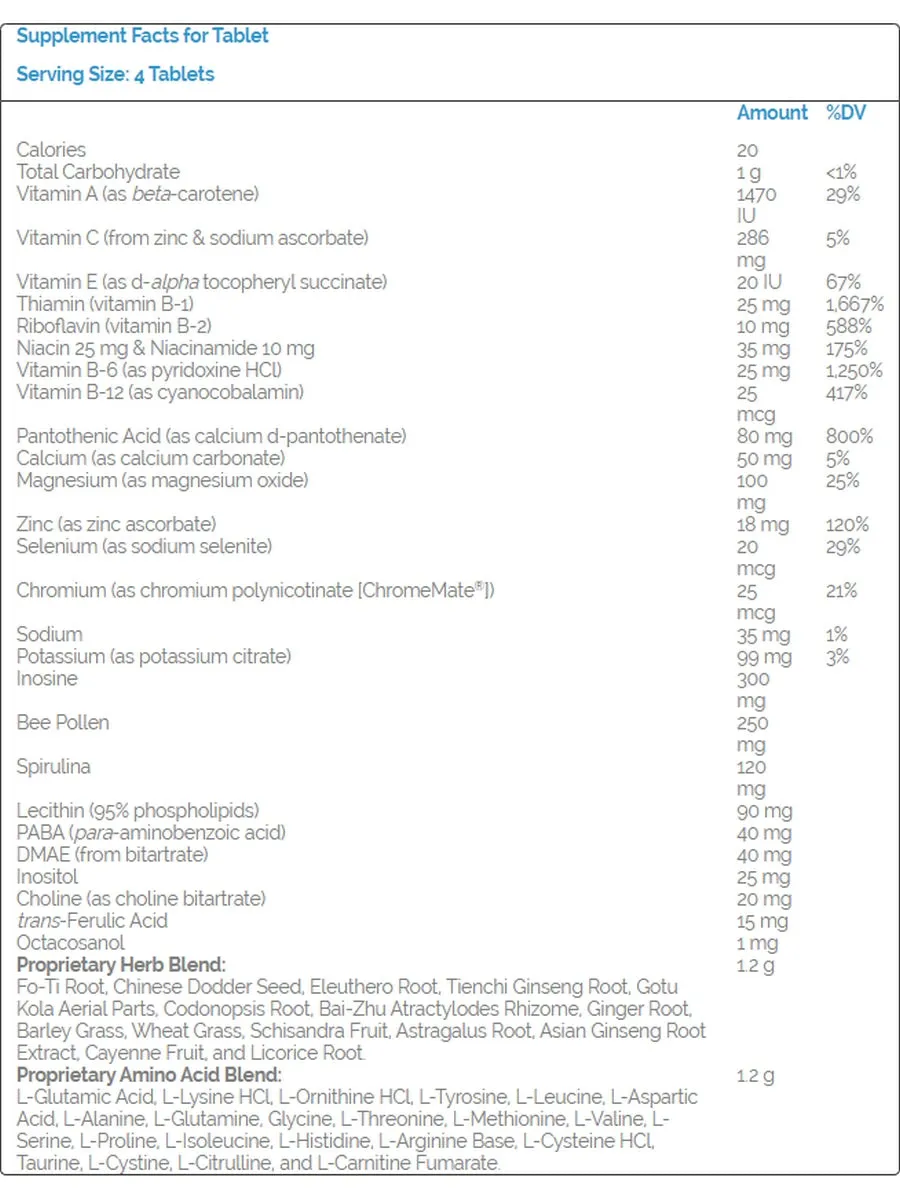 Source Naturals, Triathlete™, 40 tablets
