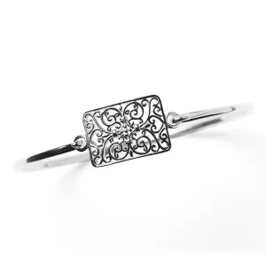 Southern Gates Sterling Silver Elizabeth Flip Top Bracelet (93472)
