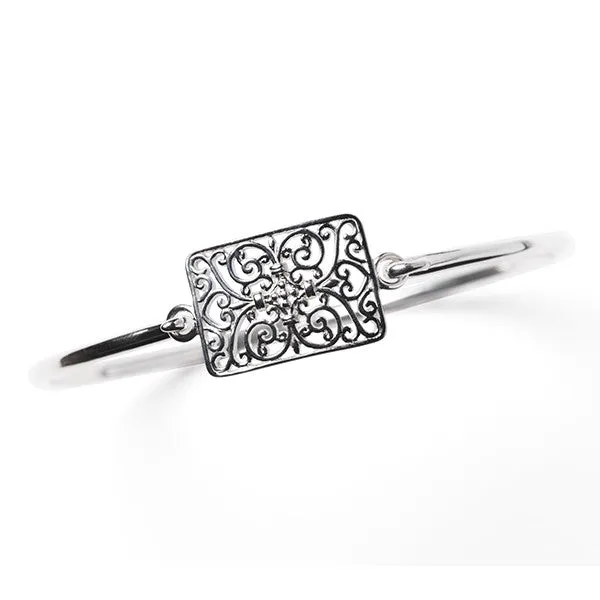 Southern Gates Sterling Silver Elizabeth Flip Top Bracelet (93472)