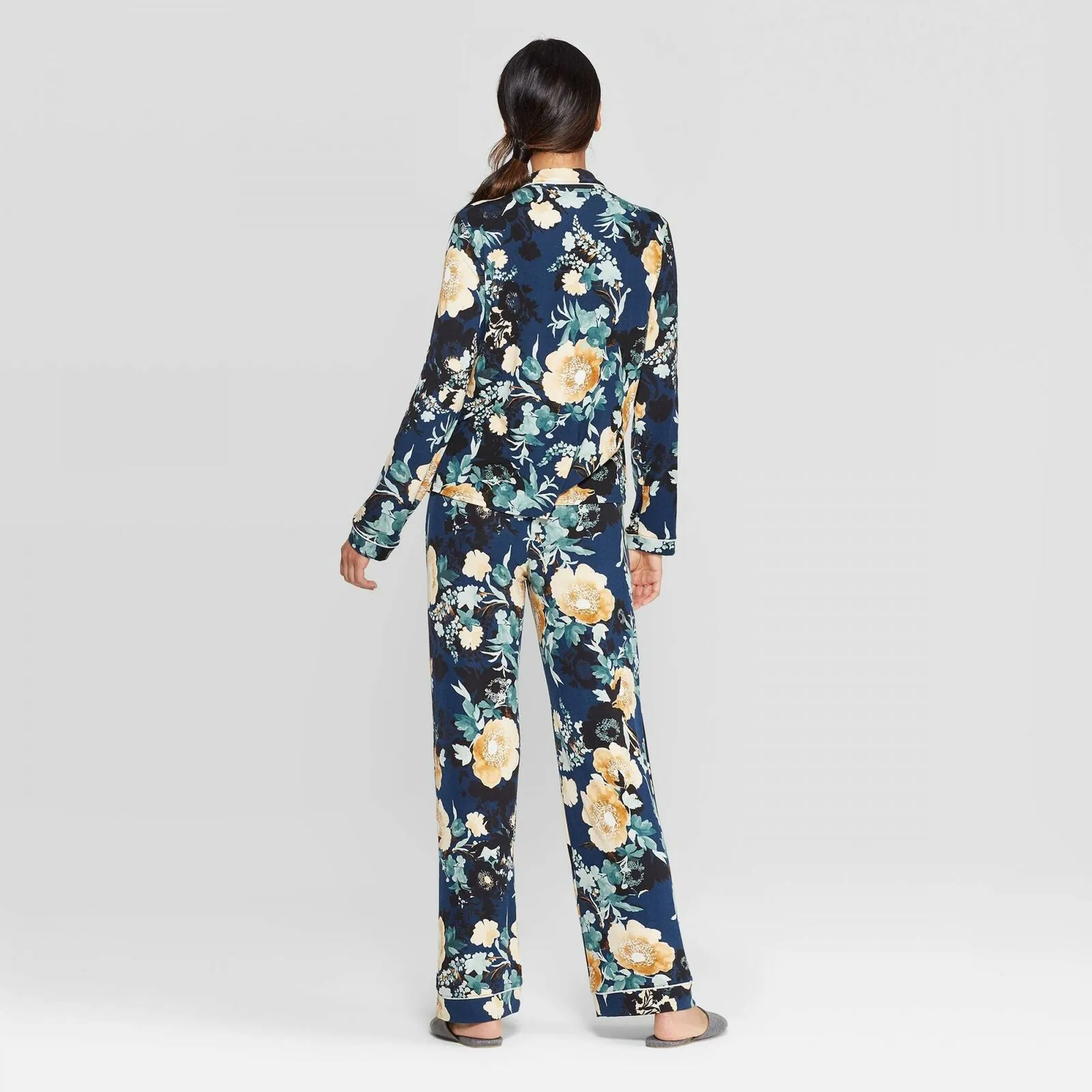 Stars Above Women's Beautifully Soft Notch Collar Pant Pajama Set