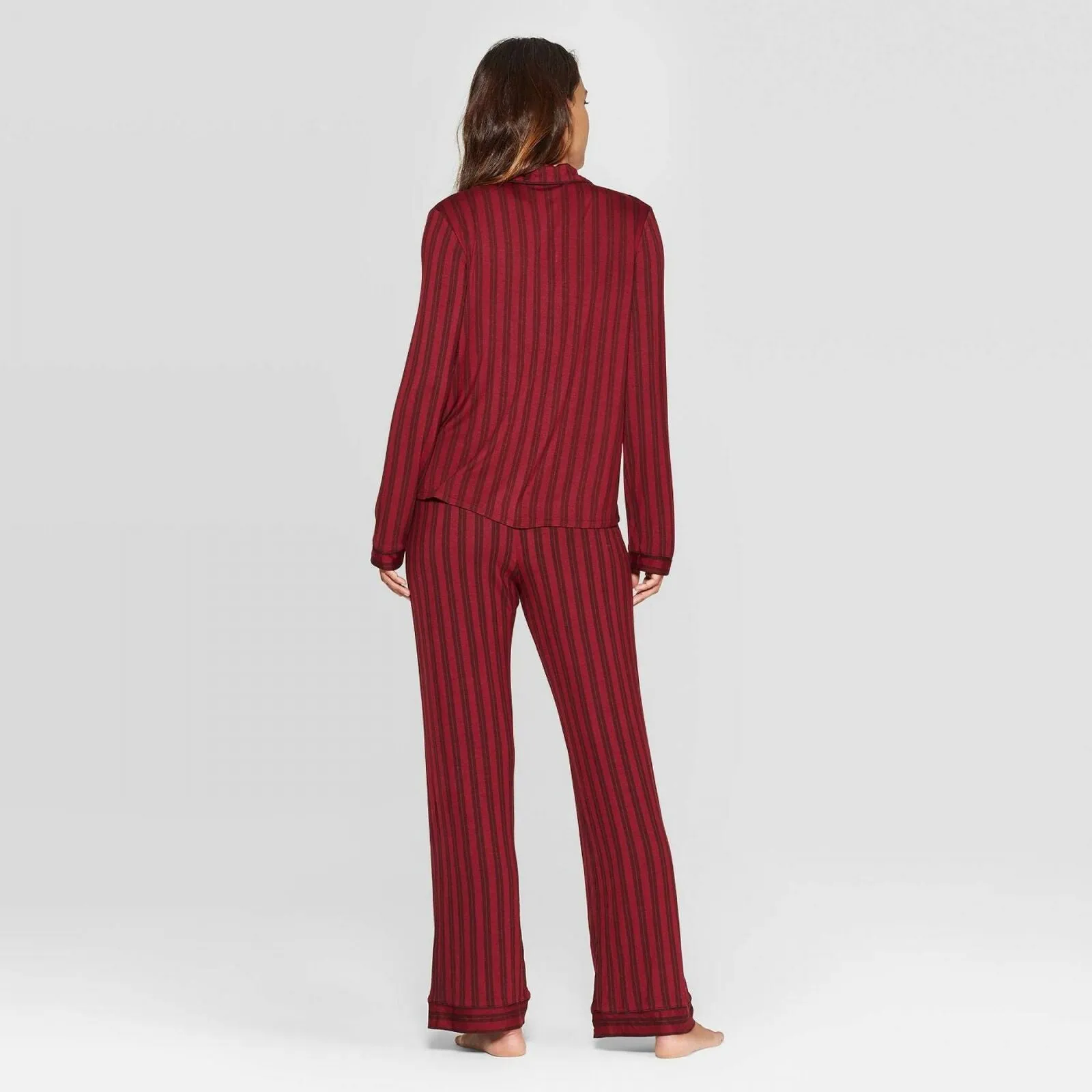 Stars Above Women's Beautifully Soft Notch Collar Pant Pajama Set