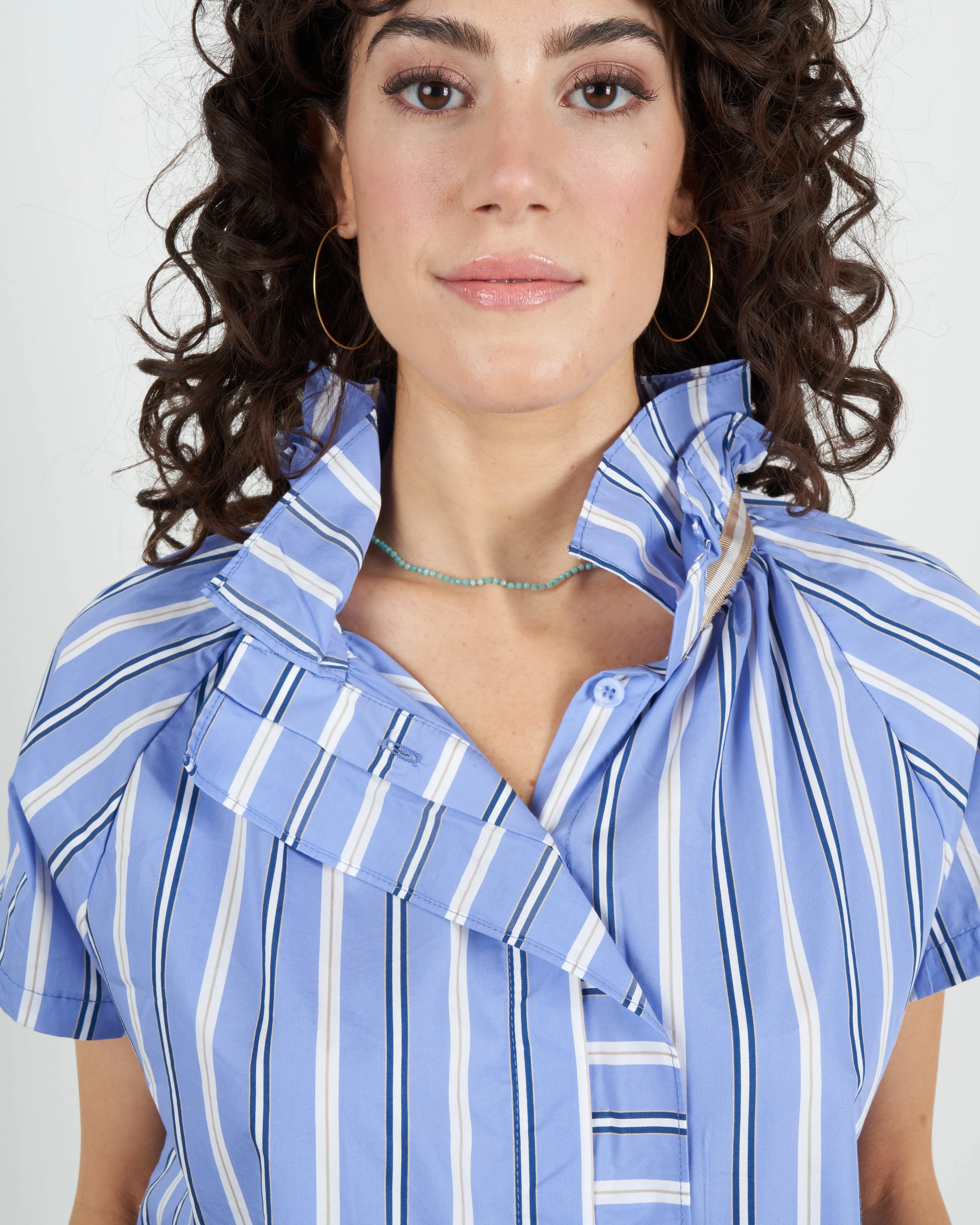 stella top - blue stripe