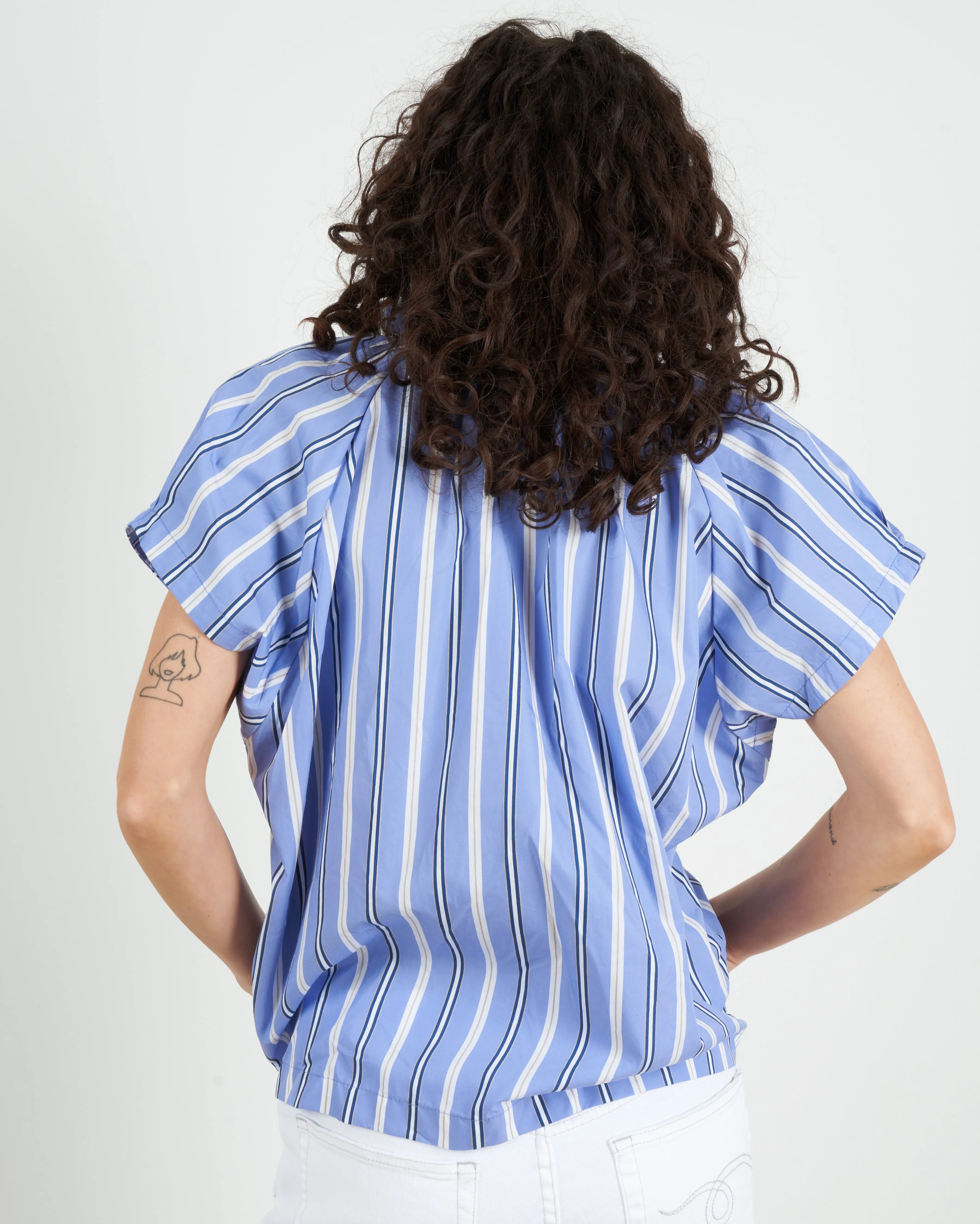 stella top - blue stripe