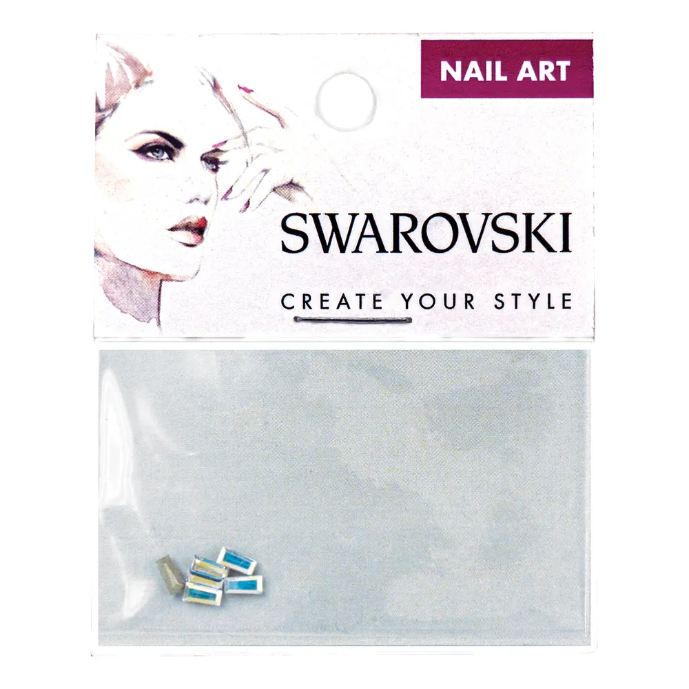 SWAROVSKI - Crystal AB Tapered Baguette Specialty Shape
