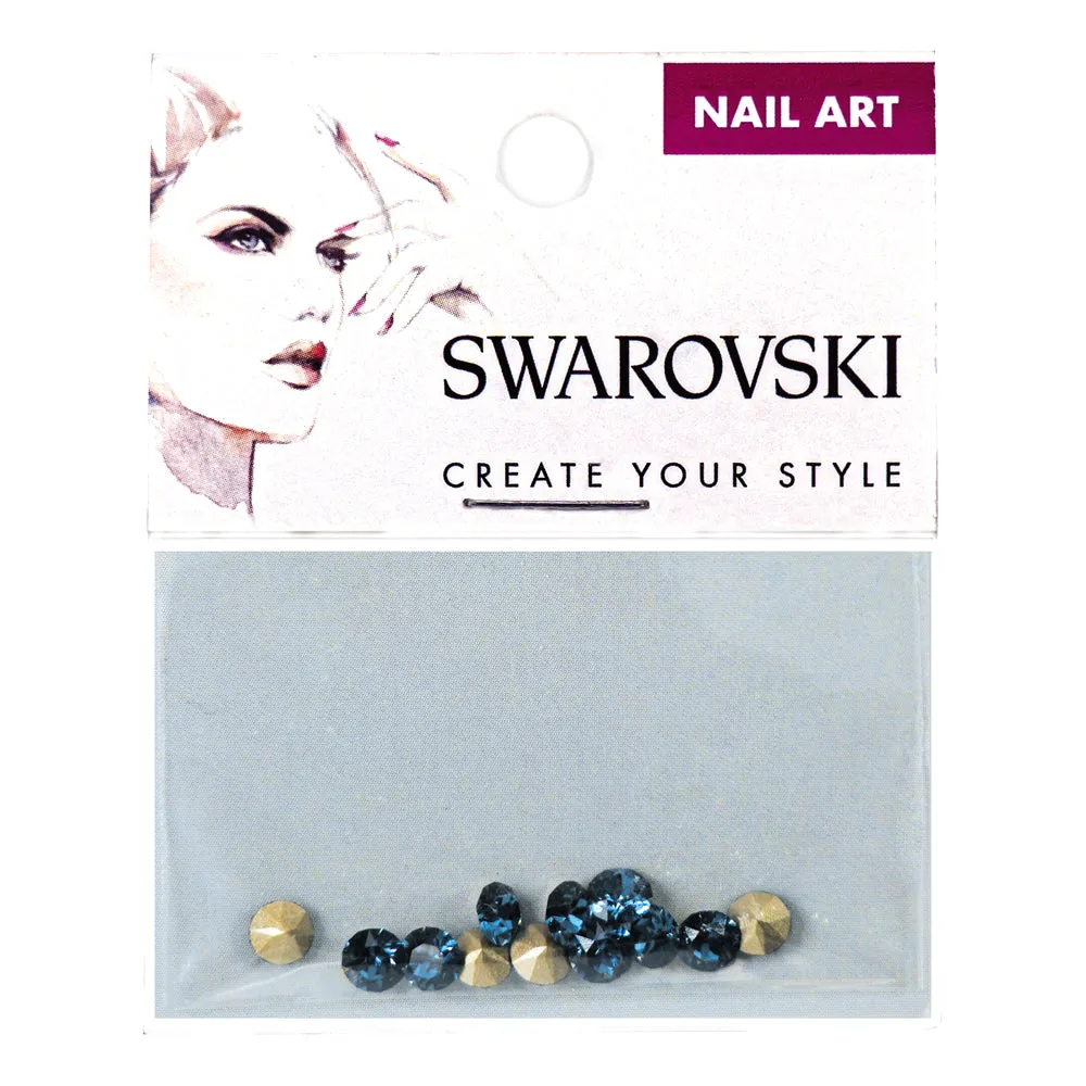 SWAROVSKI - Denim Blue Pointed Back